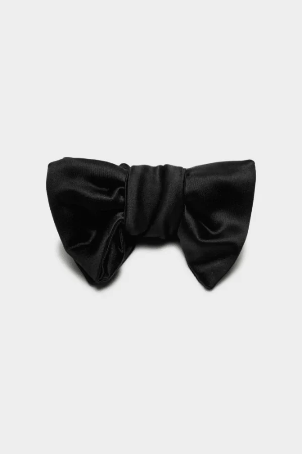 Neibal Bow Tie - in Jet Black